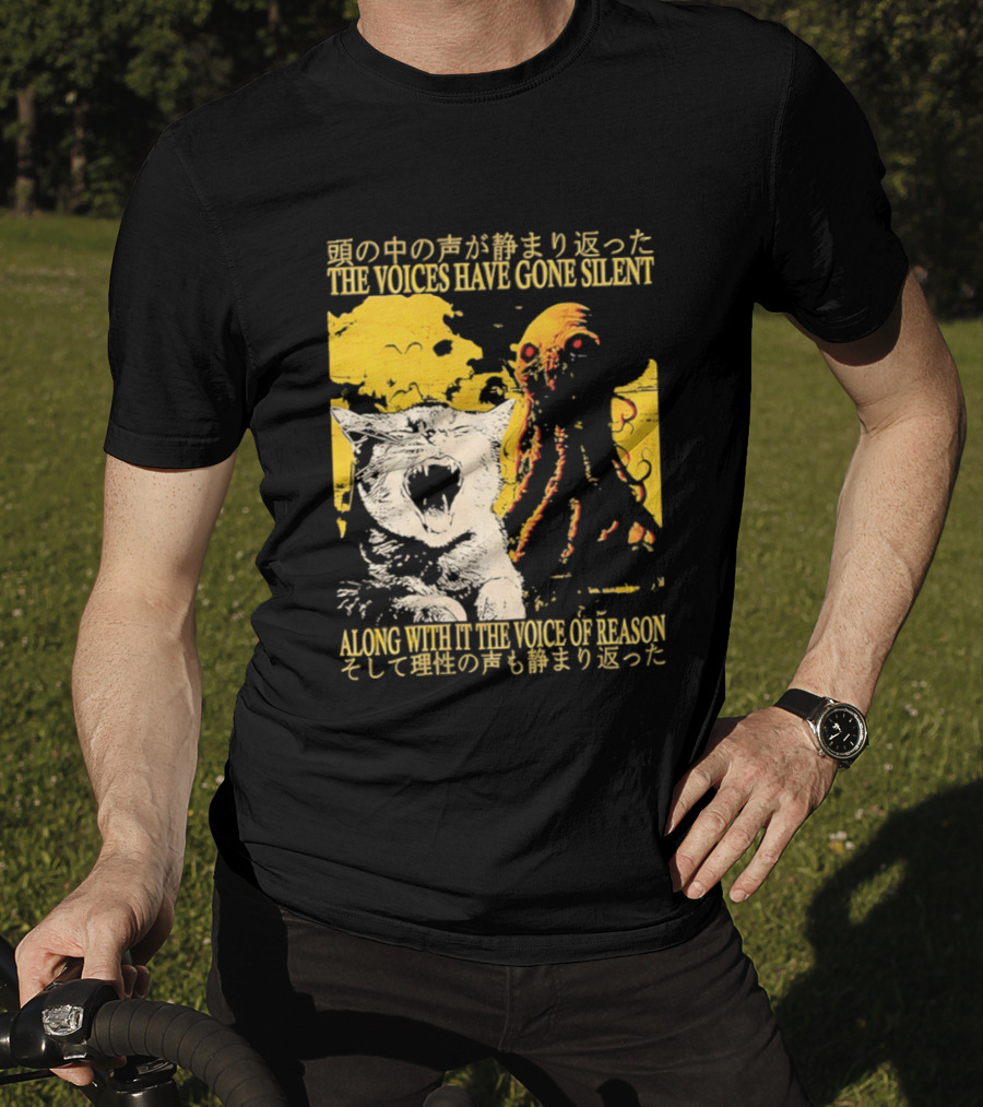 The Voices Have Gone Silent Cat T-Shirt