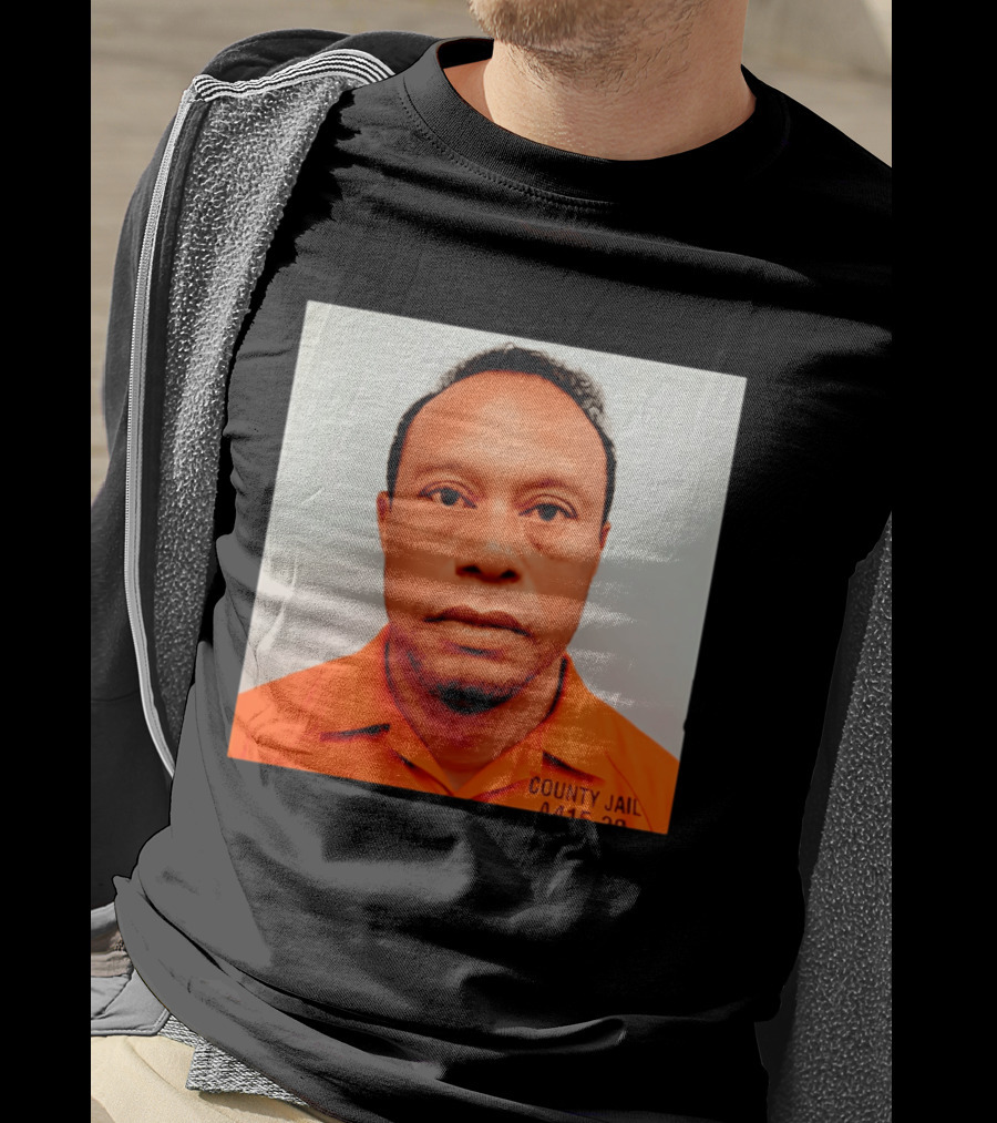 Tiger Woods 2026 County Jail 4415 29 Shot Edit T-Shirt