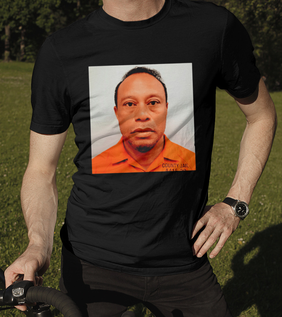 Tiger Woods 2026 County Jail 4415 29 Shot Edit T-Shirt