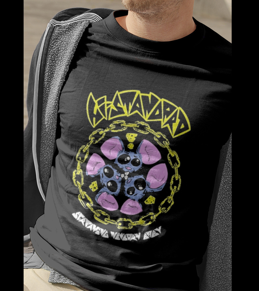 Hi Standard Screaming Newbody Baby Tour 2026 Chain Neon T-Shirt
