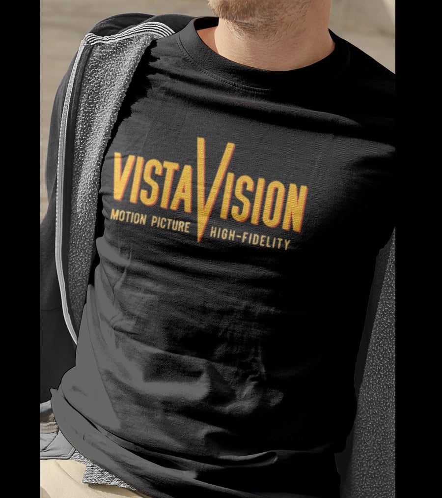 Vistavision Motion Picture High Fidelity Retro Cinema T-Shirt