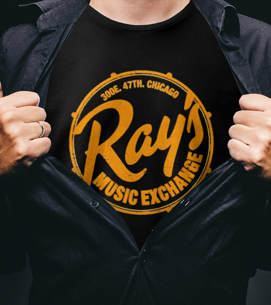 Ray's Music Exchange Soul 47th Chicago The Blues Brothers Movie T-Shirt