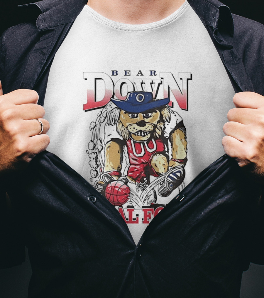 Bear Down Arizona Wildcats Final Four Basketball Team Spirit T-Shirt