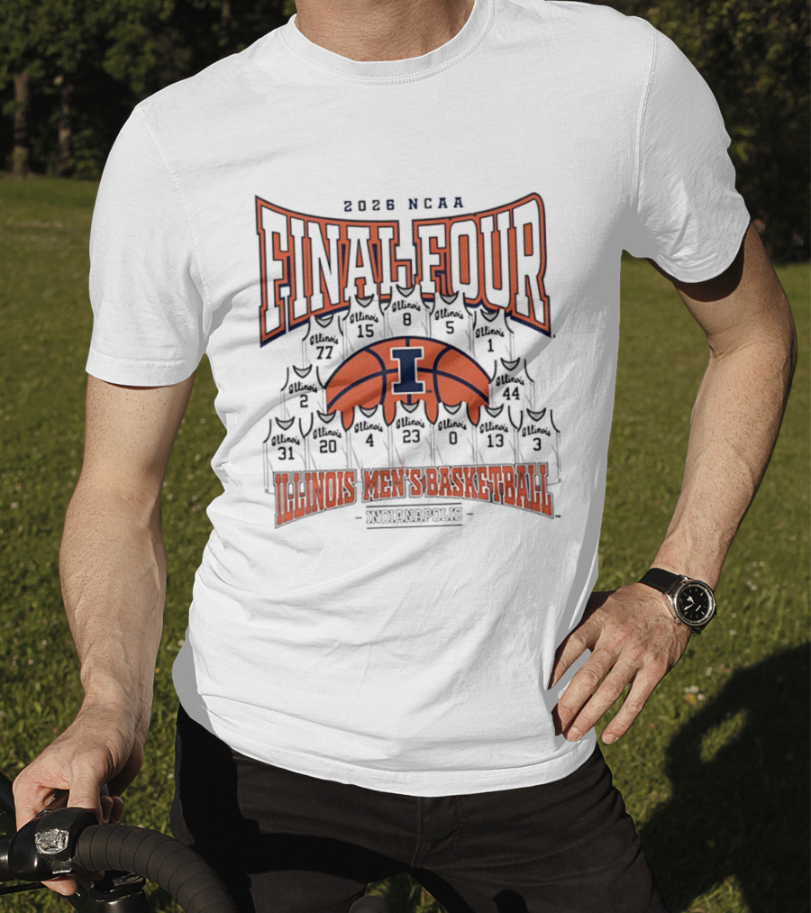 2026 NCAA Final Four Illinois Men's Basketball T-Shirt