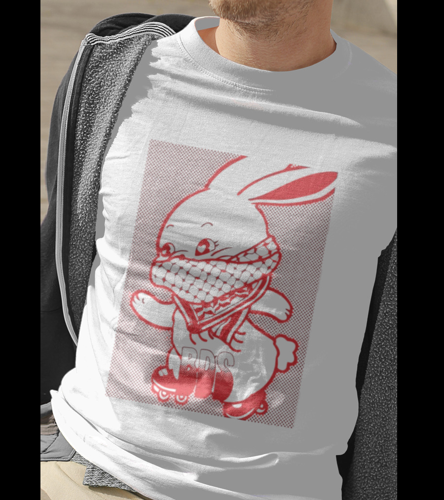 Skater Bunny BDS Vintage Roller Skates T-Shirt