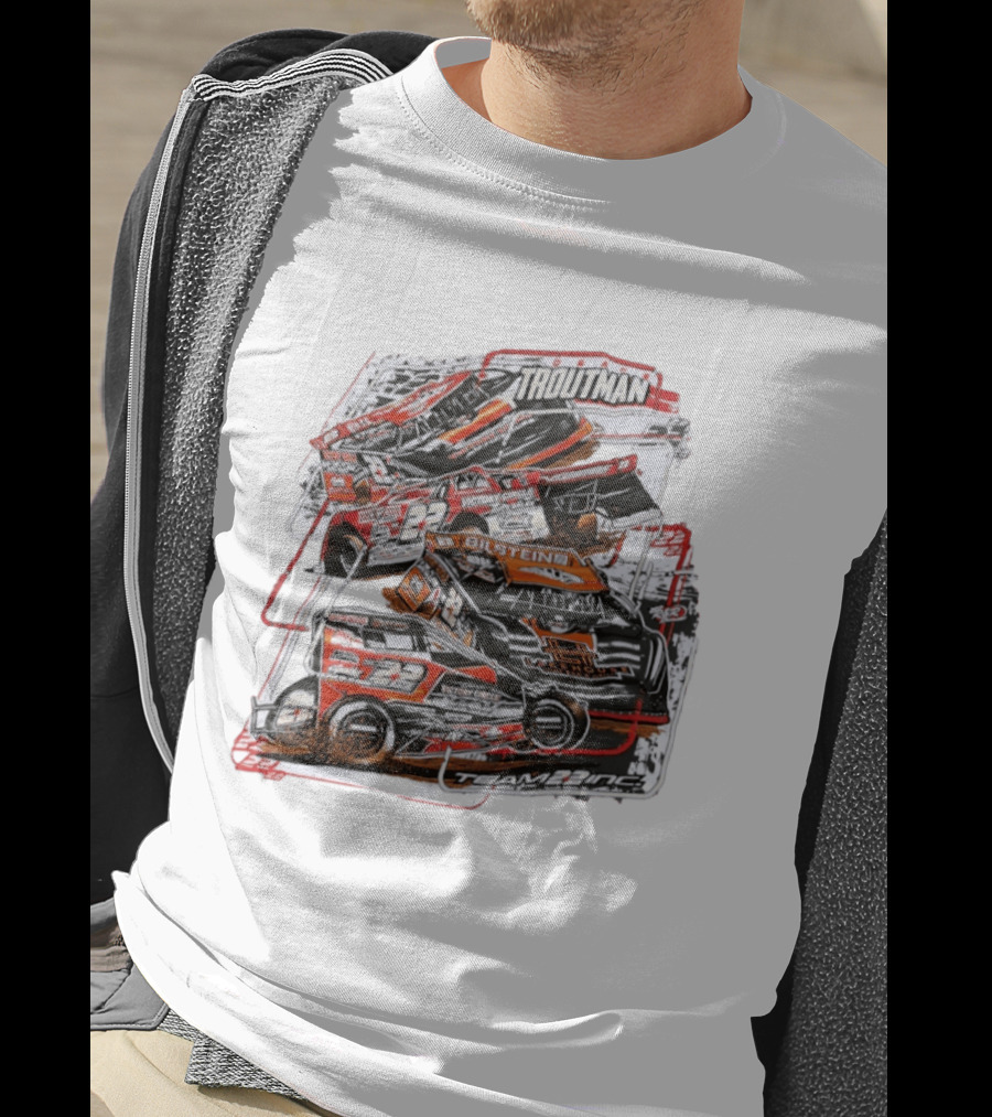 Drake Troutman 22 Racing Bilstein Team 22 Inc Victory Circle T-Shirt