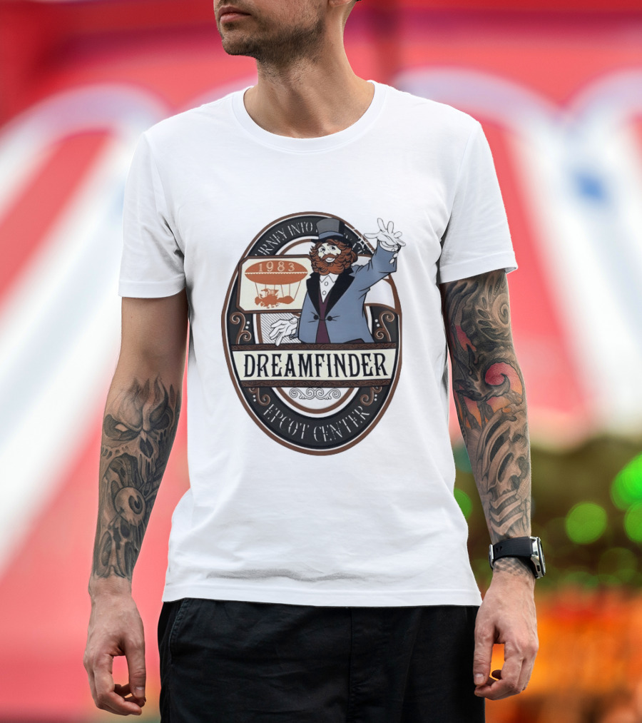 Journey Into 1983 Dreamfinder Epcot Center T-Shirt