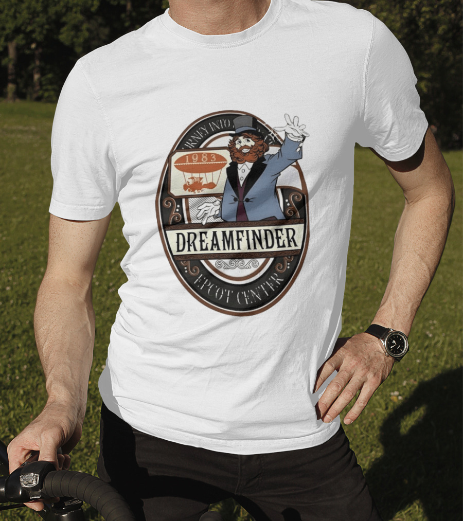 Journey Into 1983 Dreamfinder Epcot Center T-Shirt