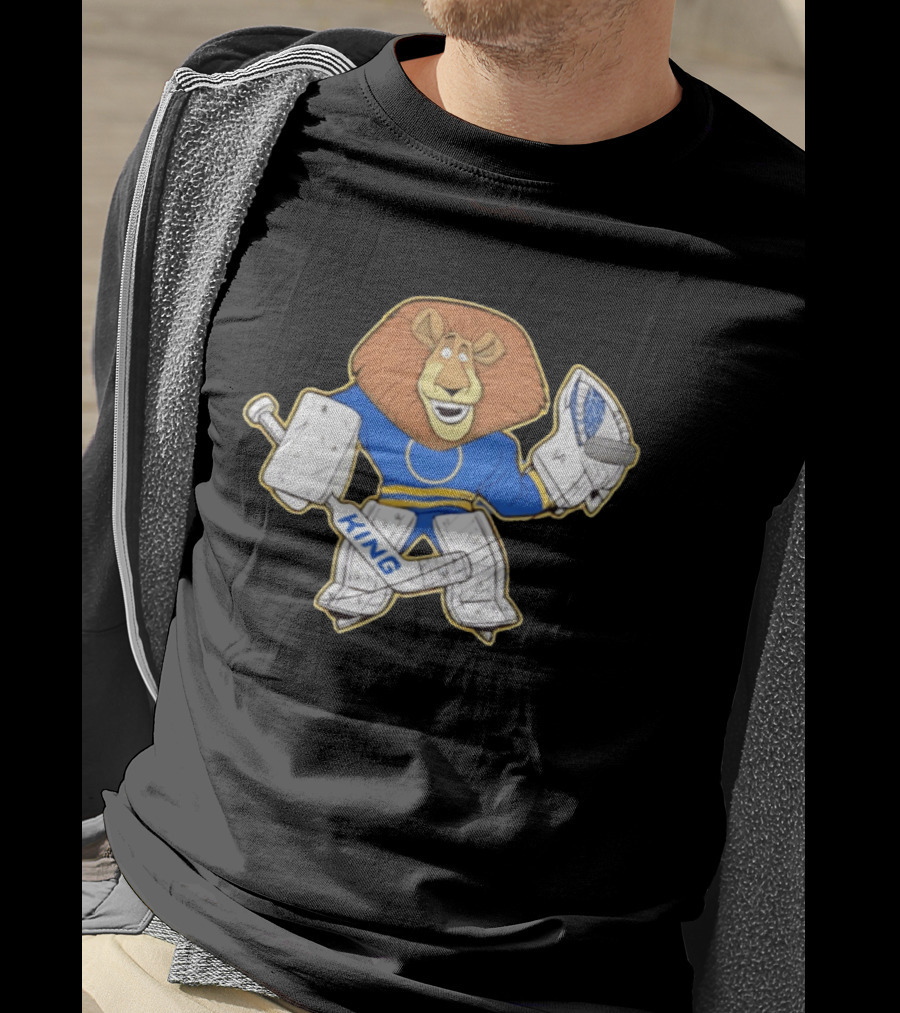 Buffalo Sabres Alex The Lion King Goalie T-Shirt