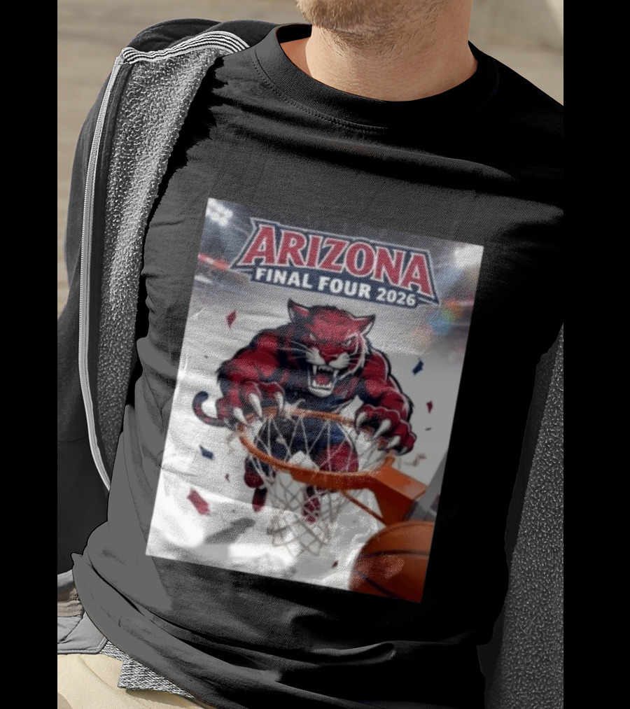 Arizona Wildcats Final Four 2026 Basketball Game Day Wildcat T-Shirt
