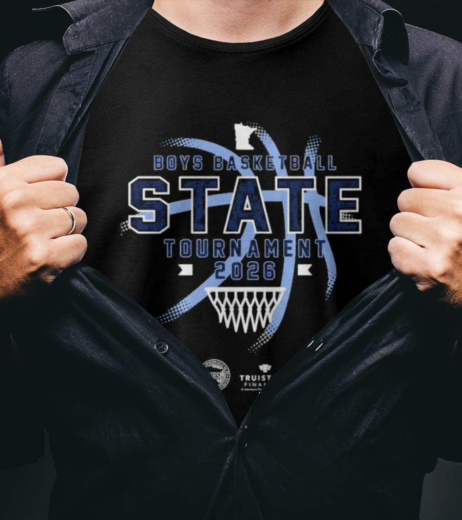 Boys Basketball State Tournament 2026 Mshsl Minnesota T-Shirt