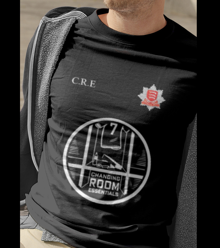 C.R.E Changing Room Essentials 7 Sports Locker Jersey T-Shirt