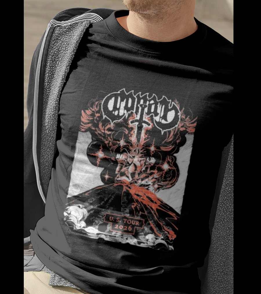 Conan Band U.S. Tour 2026 Explosive Lava T-Shirt