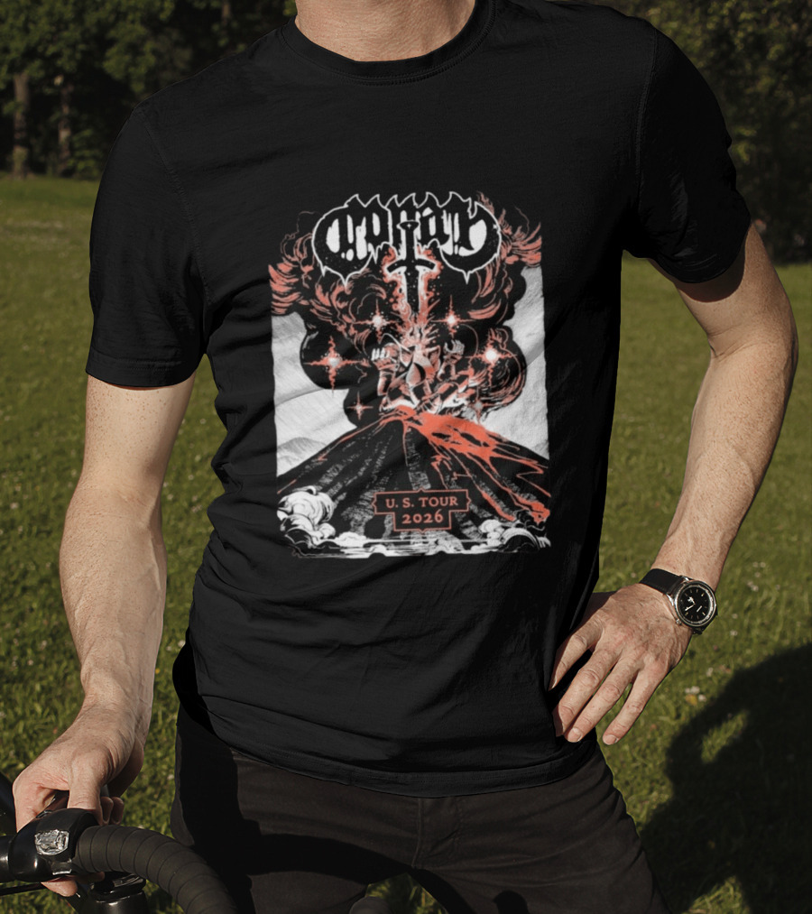 Conan Band U.S. Tour 2026 Explosive Lava T-Shirt
