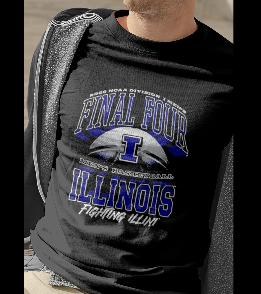 Illinois Fighting Illini Men's Basketball Final Four March Madness T-Shirt