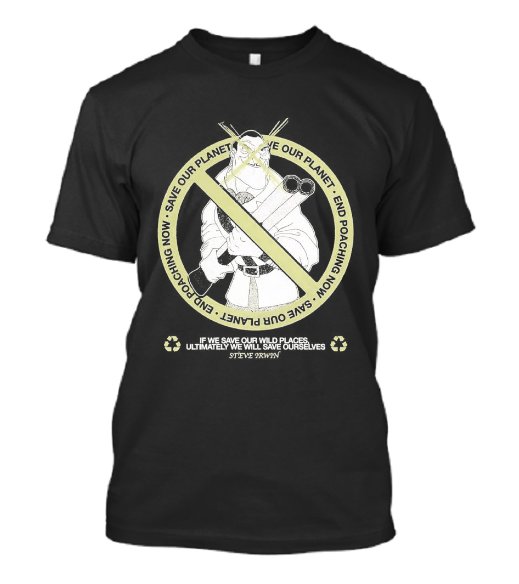 Percival C McLeach The Rescuers Down Under End Poaching Now Save Our Planet T-Shirt