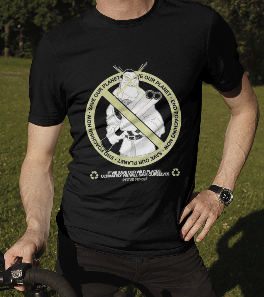 Percival C McLeach The Rescuers Down Under End Poaching Now Save Our Planet T-Shirt