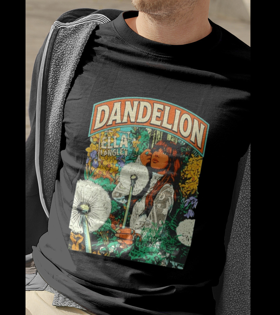 Dandelion Ella Langley Vintage Floral Aesthetic T-Shirt