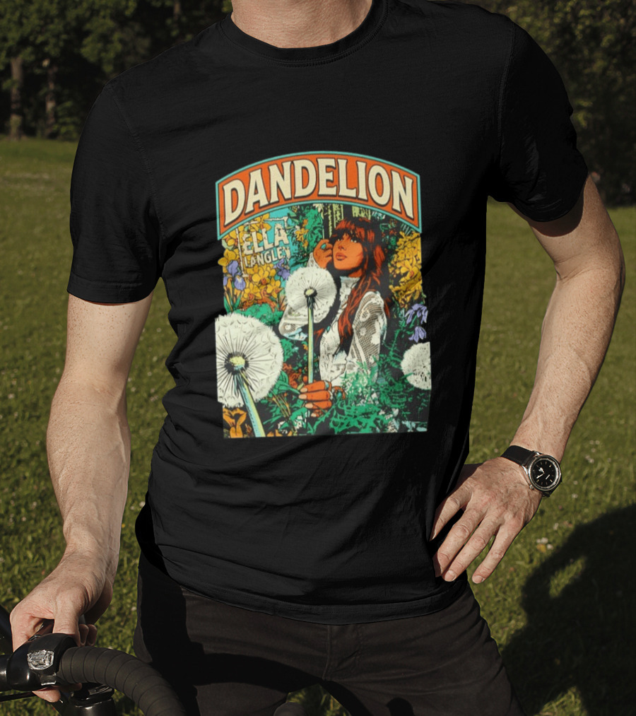 Dandelion Ella Langley Vintage Floral Aesthetic T-Shirt