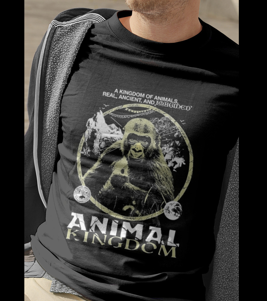 Kingdom Of Animals Real Ancient Imagined Disney's Animal Kingdom T-Shirt