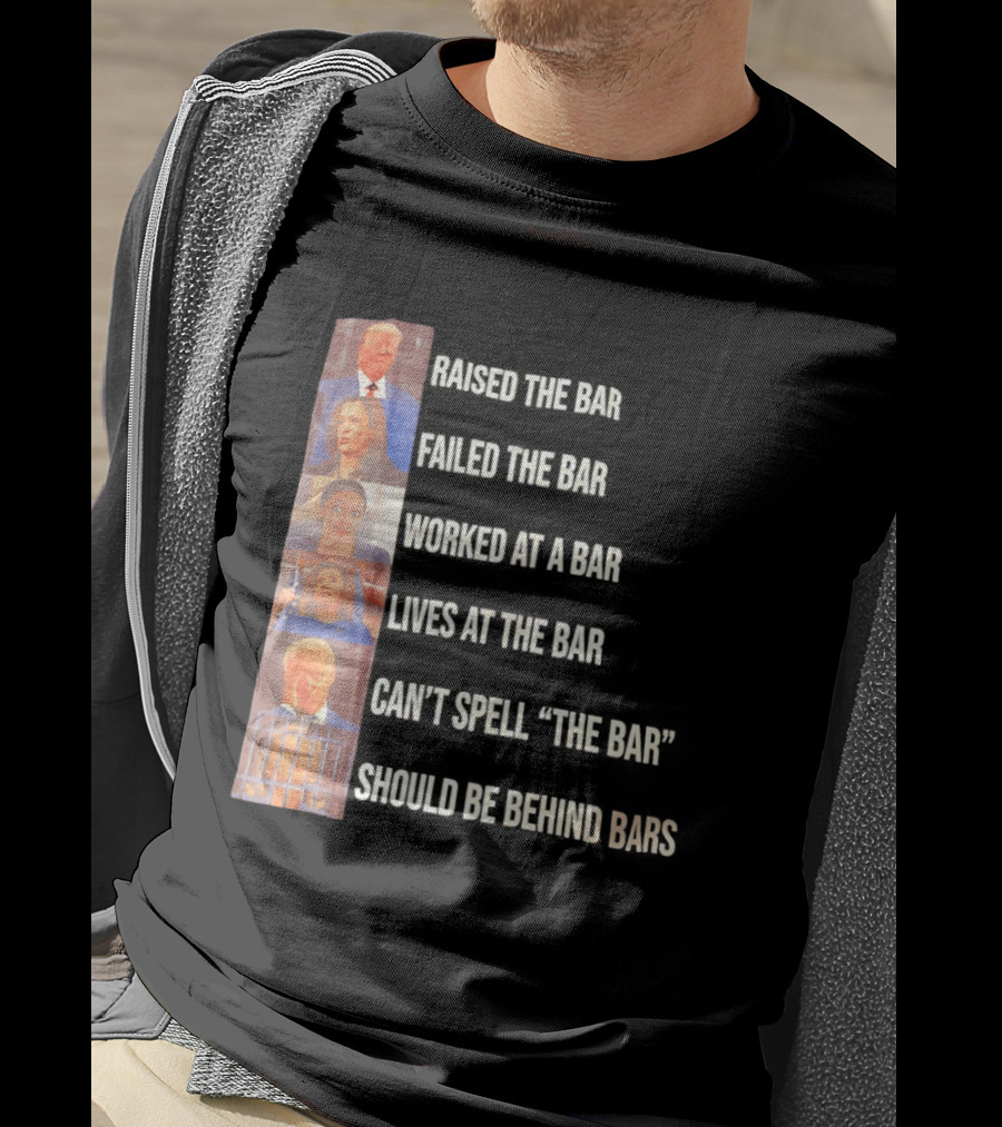 Assholes That Belong In Prison Kamala Harris Alexandria Ocasio Cortez Nancy Pelosi Joe Biden Hillary Clinton T-Shirt