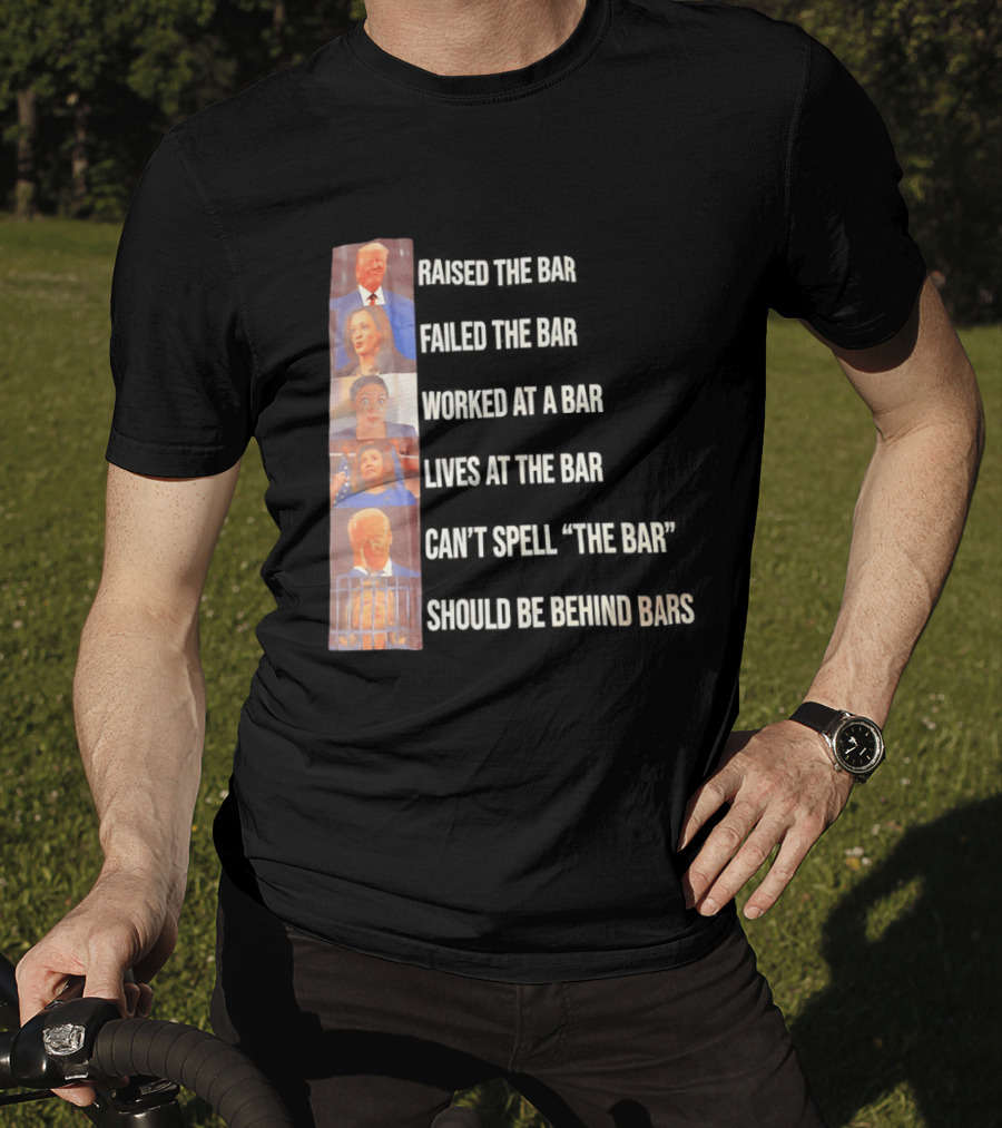 Assholes That Belong In Prison Kamala Harris Alexandria Ocasio Cortez Nancy Pelosi Joe Biden Hillary Clinton T-Shirt