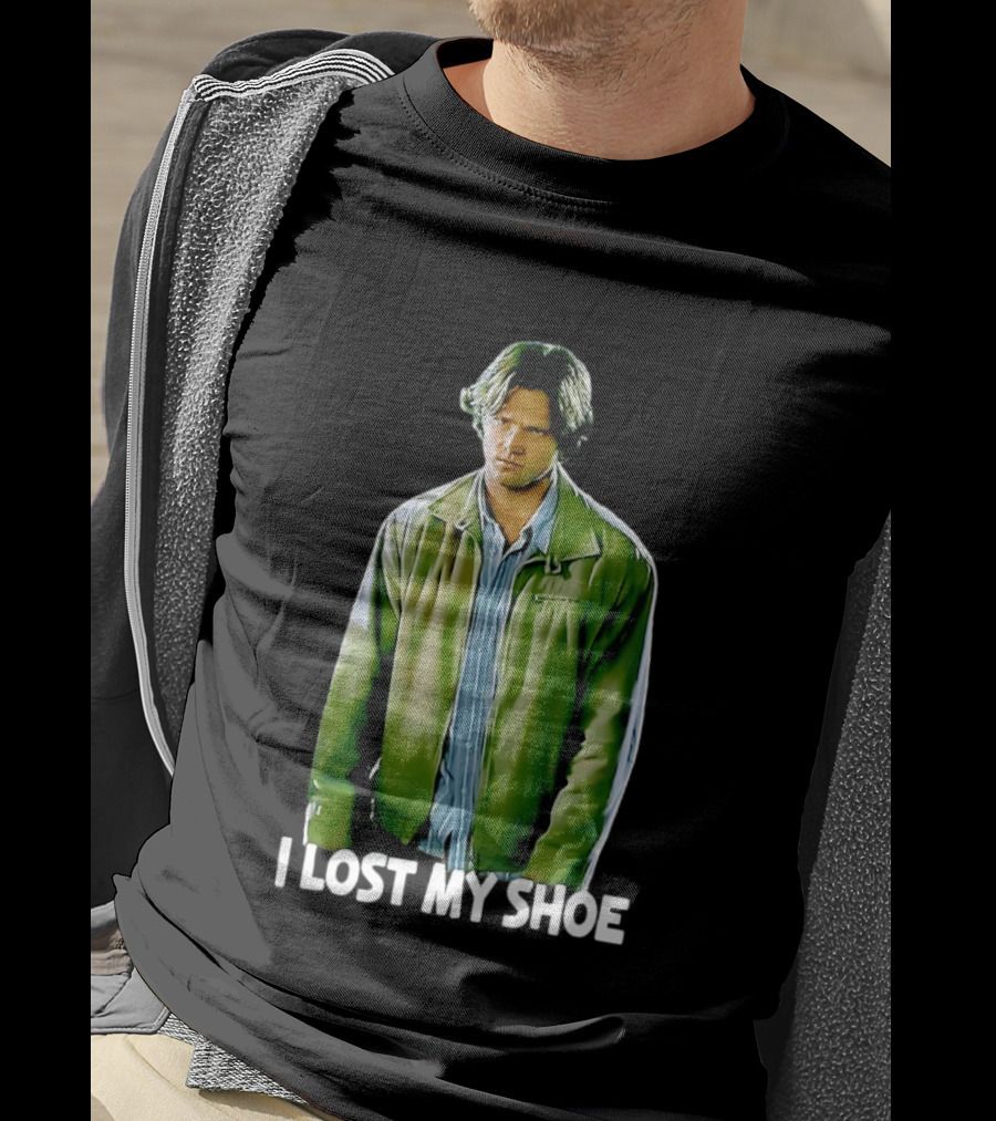 Sam Winchester I Lost My Shoe Supernatural Pop Culture Reference T-Shirt