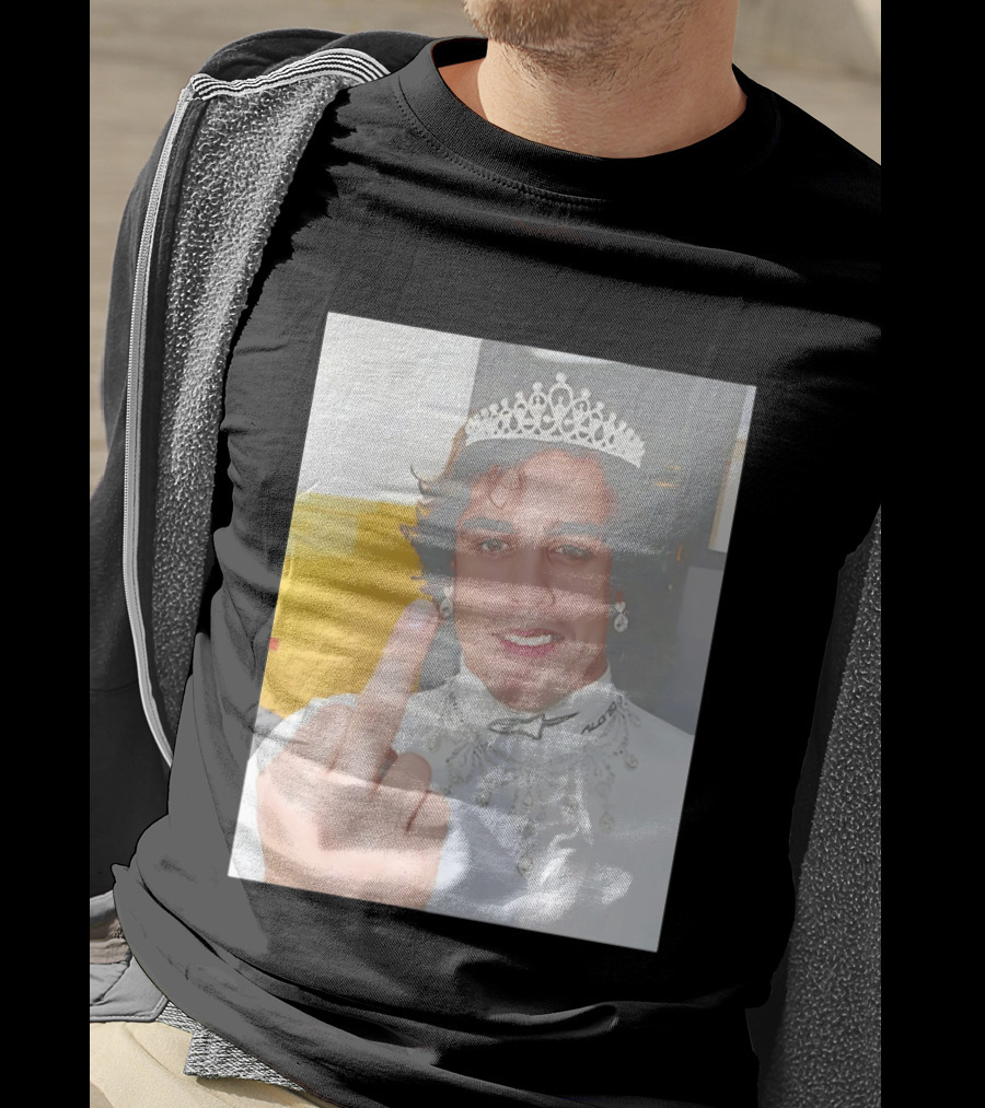 King Fernando Alonso Gesture Crown Jewel Humor T-Shirt
