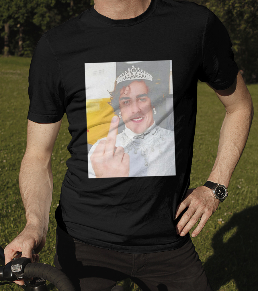 King Fernando Alonso Gesture Crown Jewel Humor T-Shirt