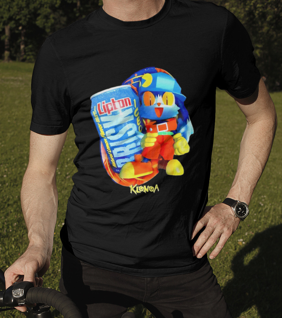 Klonoa Lipton Brisk Iced Tea Natural Lemon Flavor Beverage T-Shirt