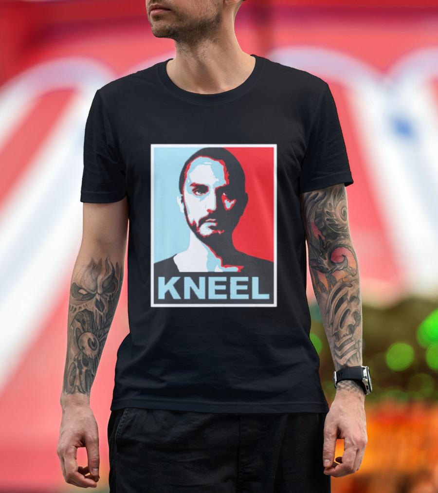Kneel Before Zod Iconic Propaganda Style Fairy Tale Villain T-Shirt