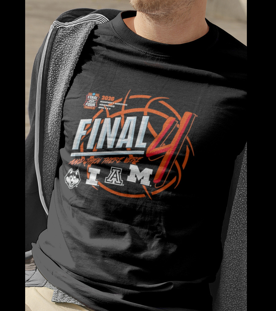 2026 Final Four NCAA Men's March Madness Arizona Connecticut Michigan T-Shirt
