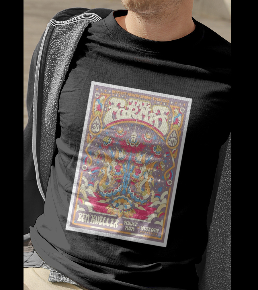 The Format Boycott Heaven Spring Tour 2026 Toronto April 30 Ben Kweller Adult Mom T-Shirt
