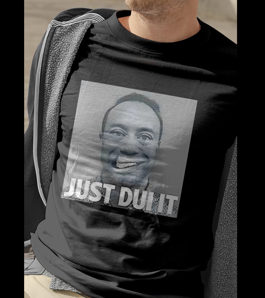Tiger Woods Just Dui It Shot Funny Meme T-Shirt