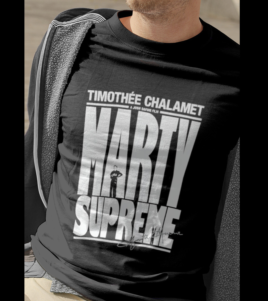 Timothée Chalamet Marty Supreme T-Shirt