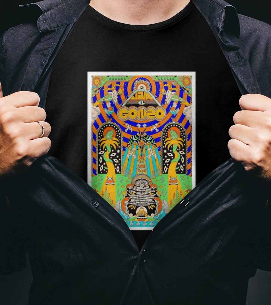 Viva El Gonzo Goose San Jose Del Cabo May 7 9 2026 Psychedelic T-Shirt