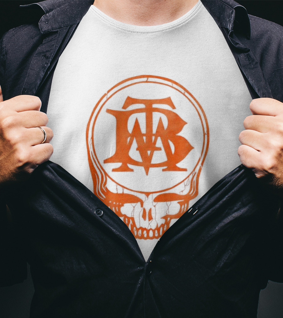 Big Thunder Mountain Grateful Dead Skull Logo Collaboration T-Shirt