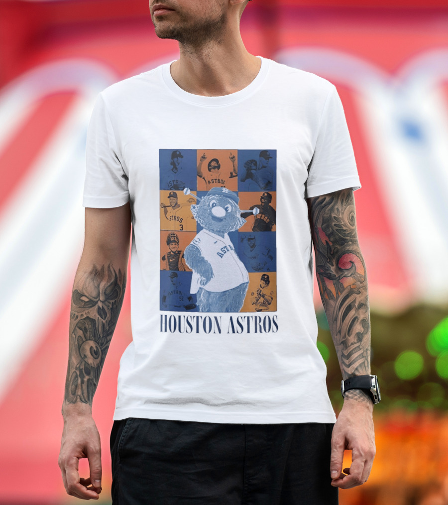 Houston Astros Eras Tour 2026 Legend Collage T-Shirt