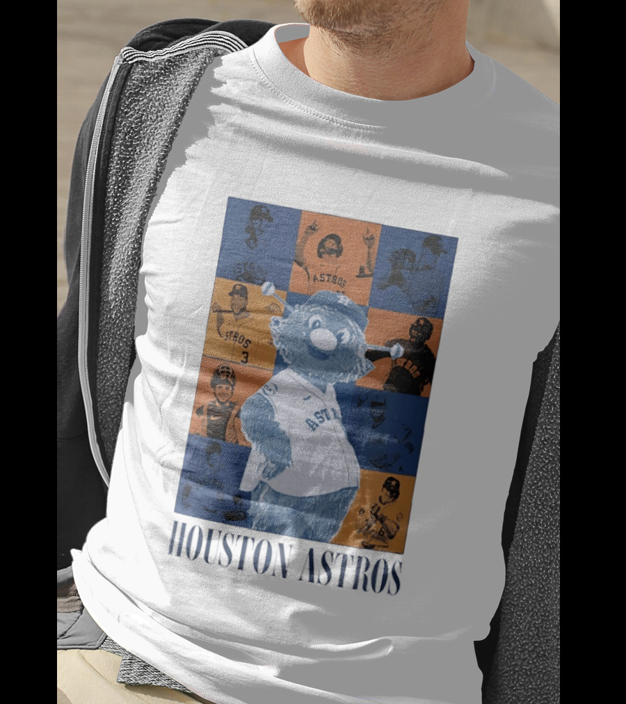Houston Astros Eras Tour 2026 Legend Collage T-Shirt