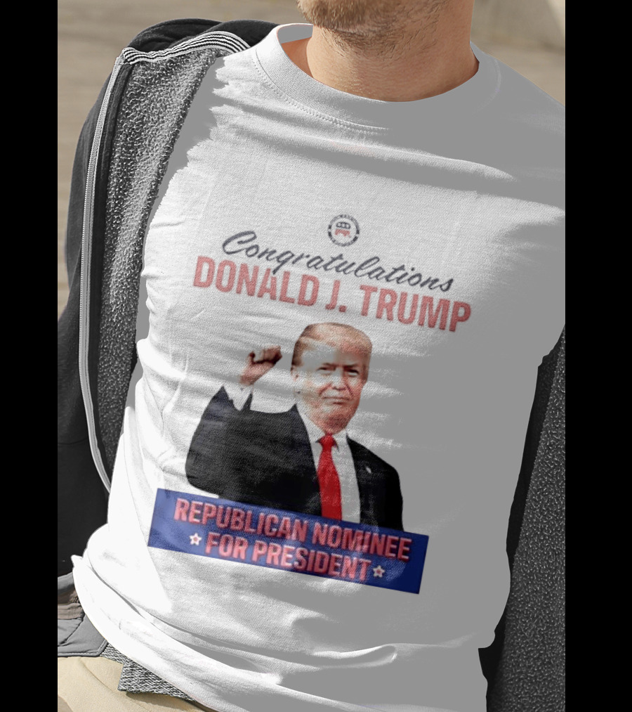 Donald J Trump Republican Nominee For President Conservatives T-Shirt