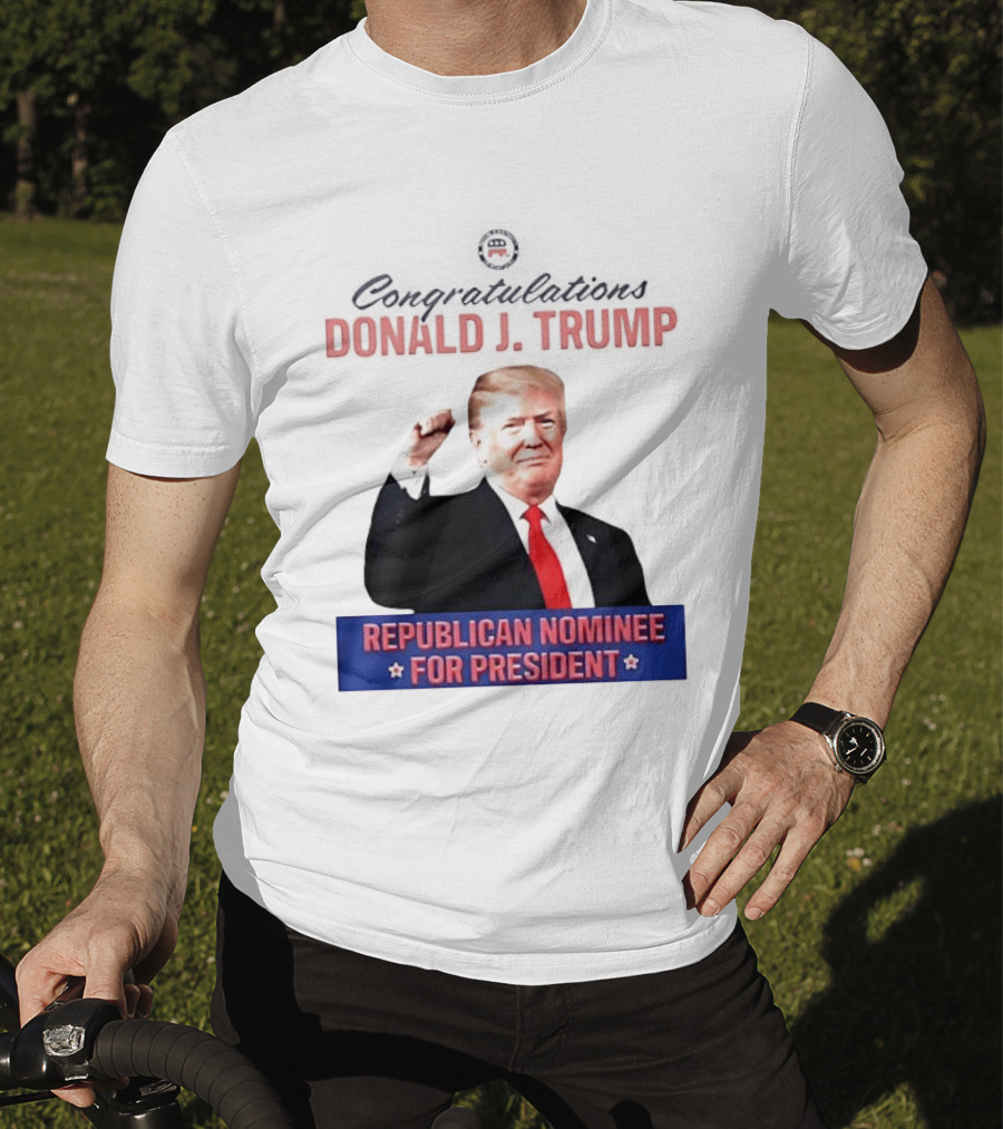 Donald J Trump Republican Nominee For President Conservatives T-Shirt