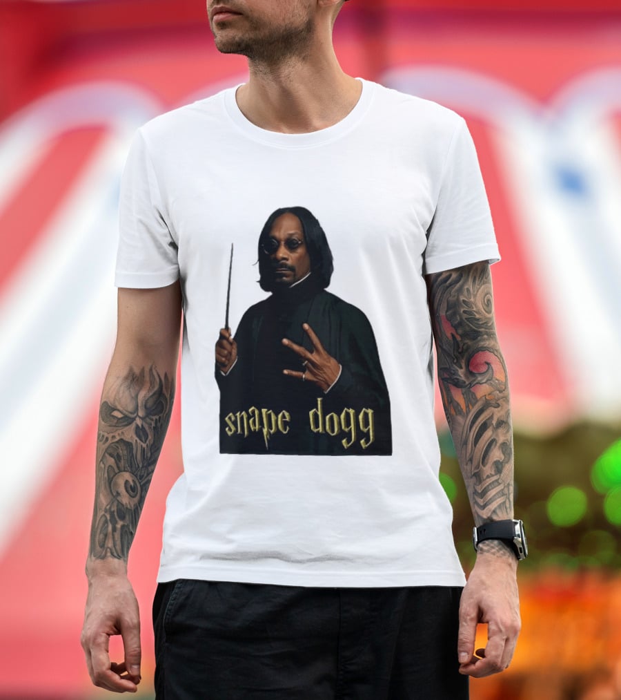Snape Dogg Snoop Dogg Wizard Mashup humor T-Shirt