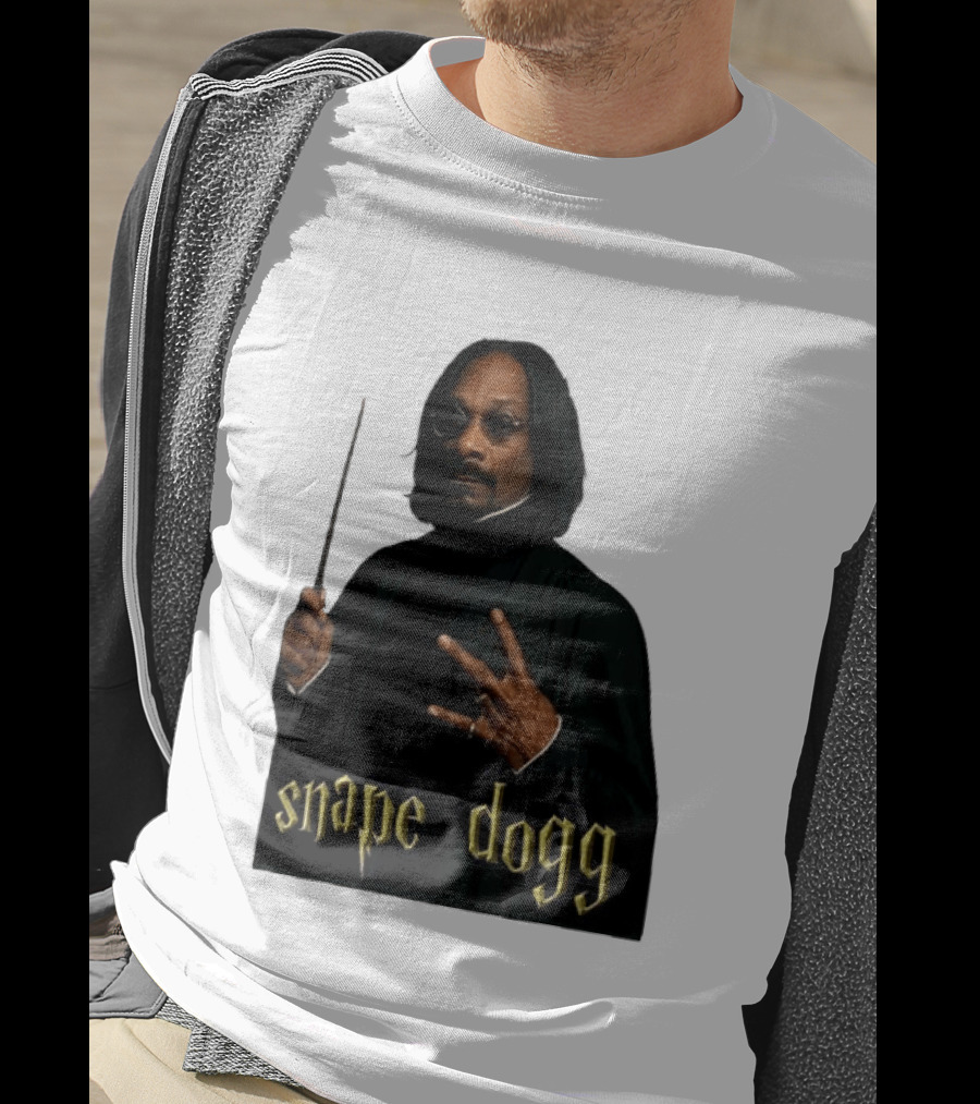 Snape Dogg Snoop Dogg Wizard Mashup Humor T-Shirt
