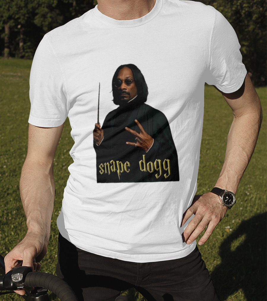 Snape Dogg Snoop Dogg Wizard Mashup Humor T-Shirt