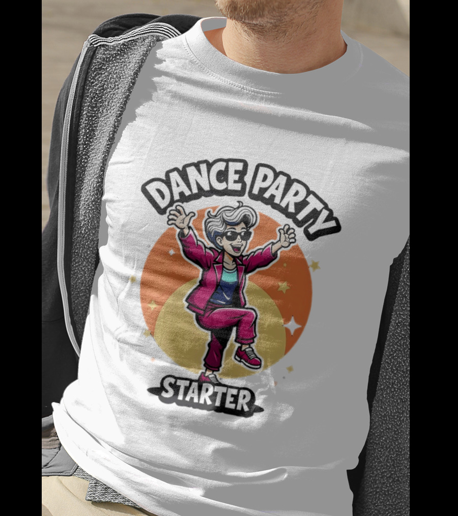 Dance Party Starter Retro Funky Dance Moves T-Shirt