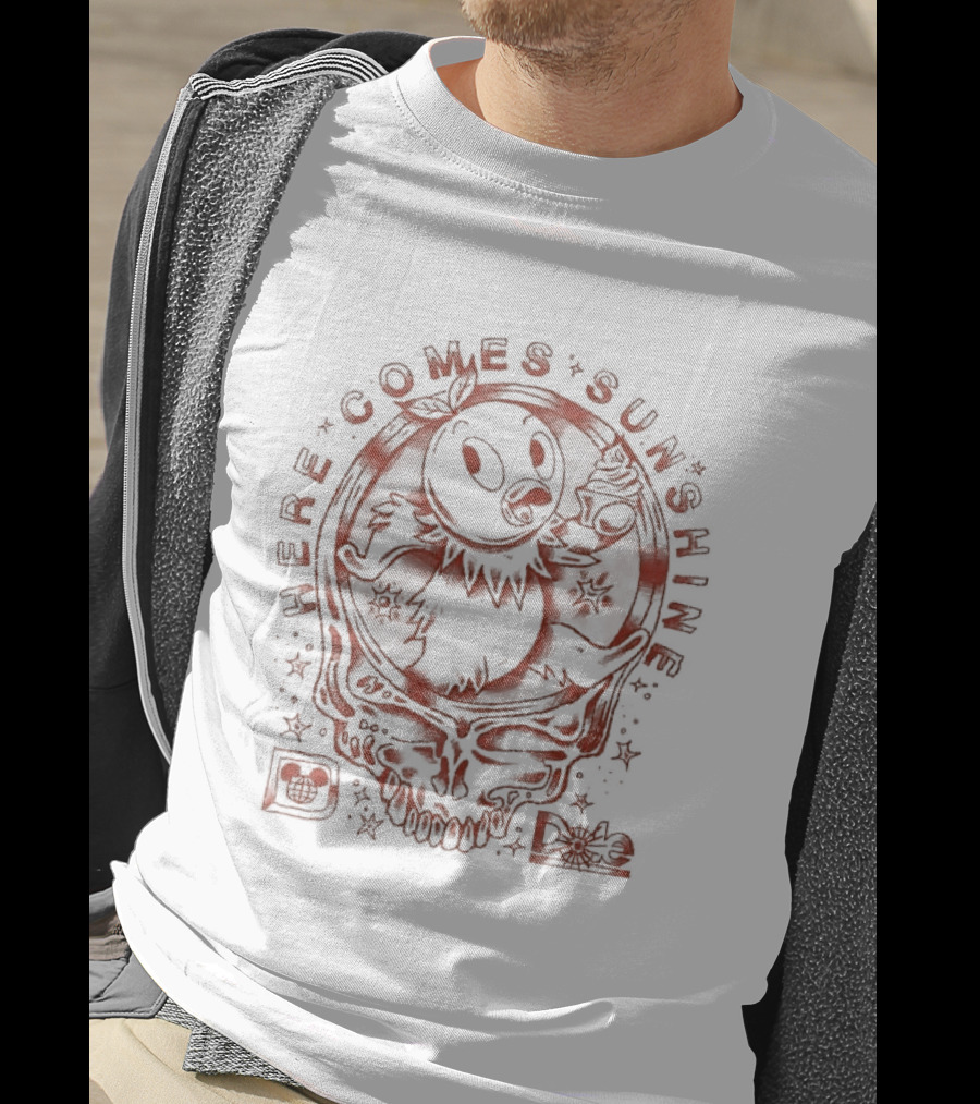 Disney X Grateful Dead Here Comes Sunshine Collaboration T-Shirt