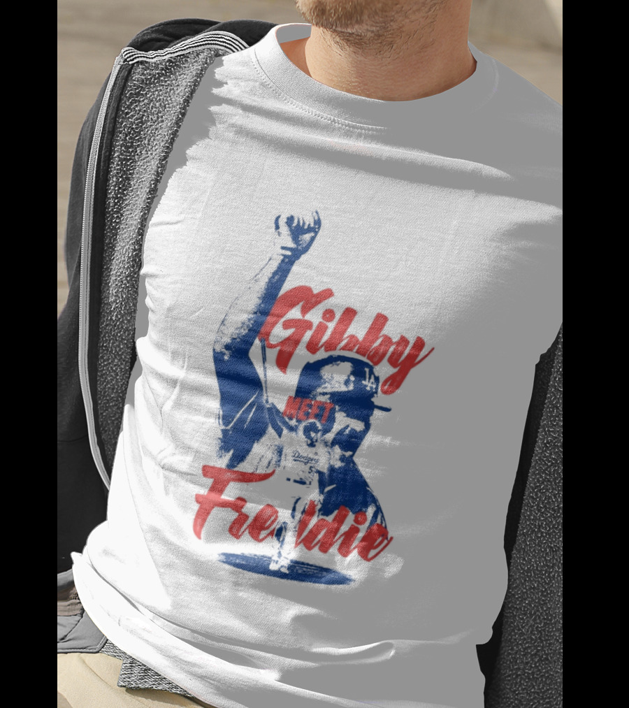 Gibby Meet Freddie Los Angeles Dodgers Baseball T-Shirt