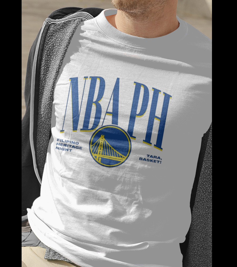 NBA Golden State Warriors Filipino Heritage Night Tara Basket T-Shirt