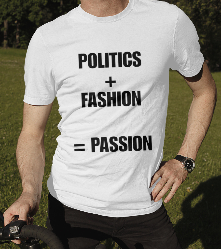 Politics Fashion Passion John F Kennedy Jr T-Shirt
