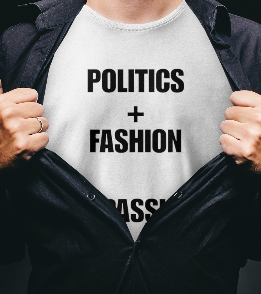 Politics Fashion Passion John F Kennedy Jr T-Shirt